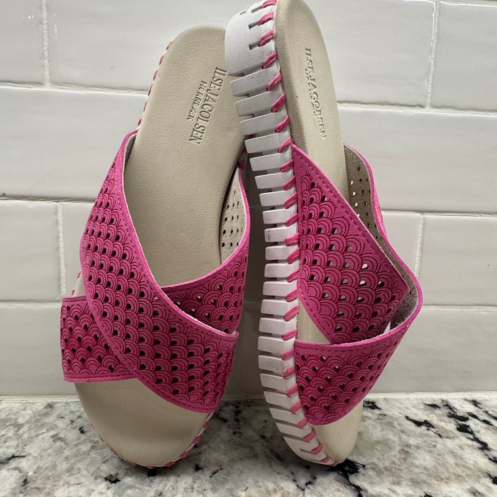 Isle Jacobsen Hornbaek Rose Violet Sandals Tulip 1575